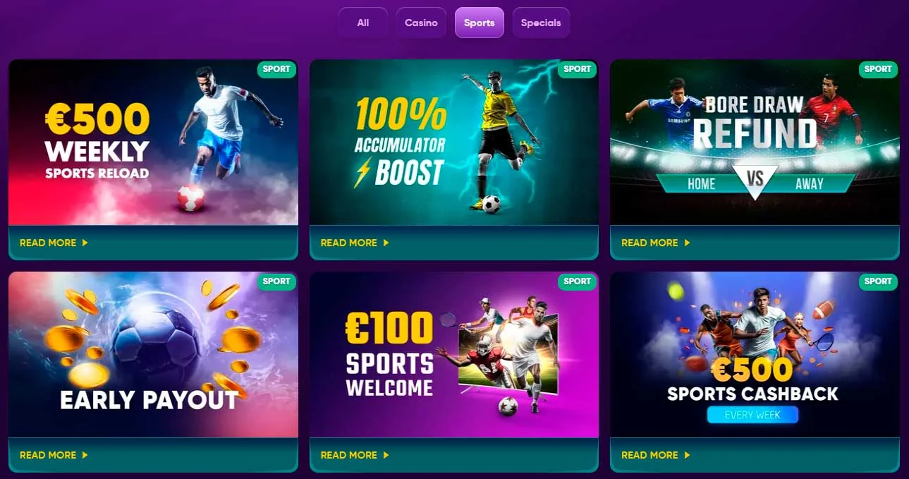 bonus sportivi kingmaker casino